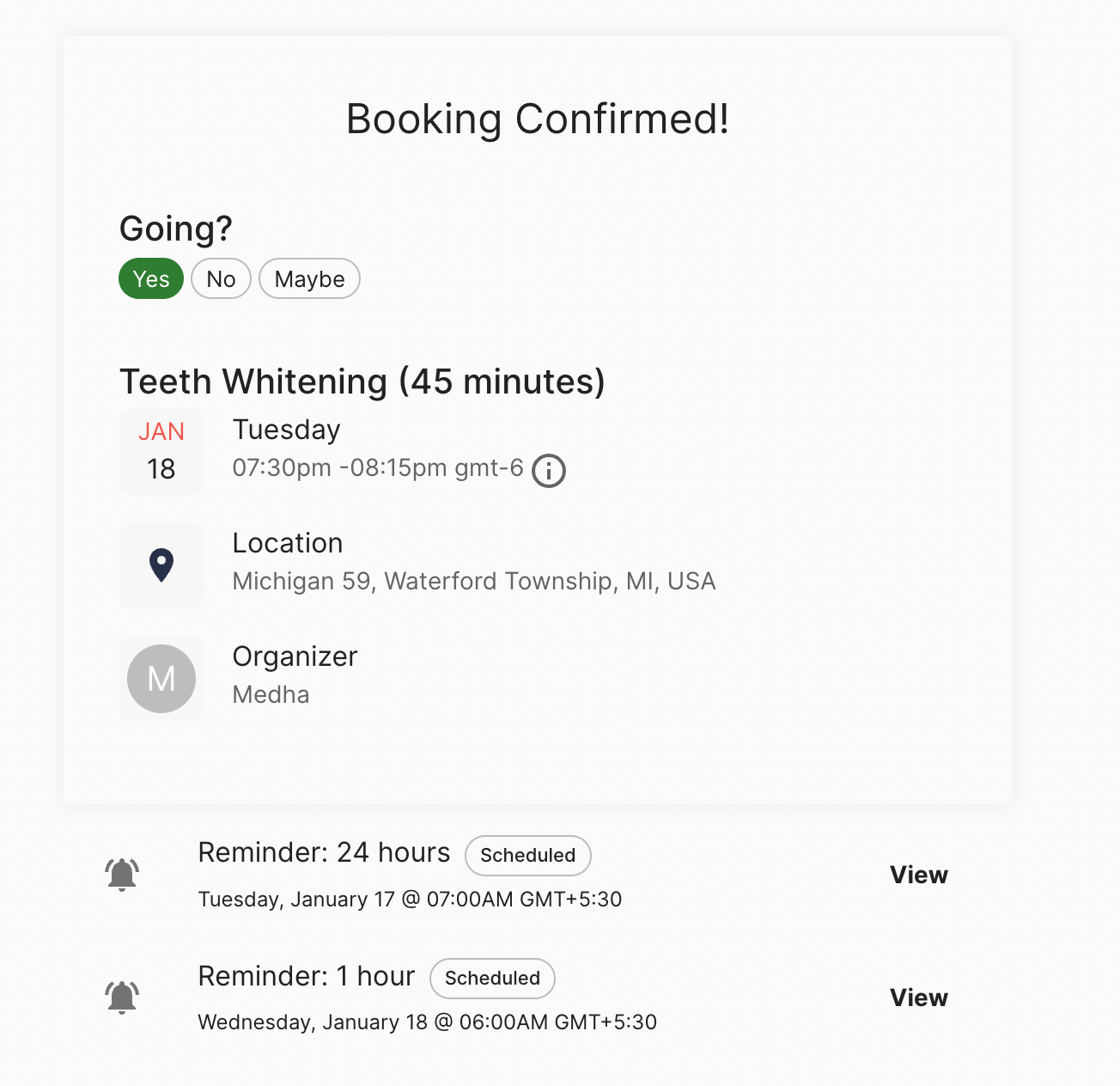 dental appointment booking software