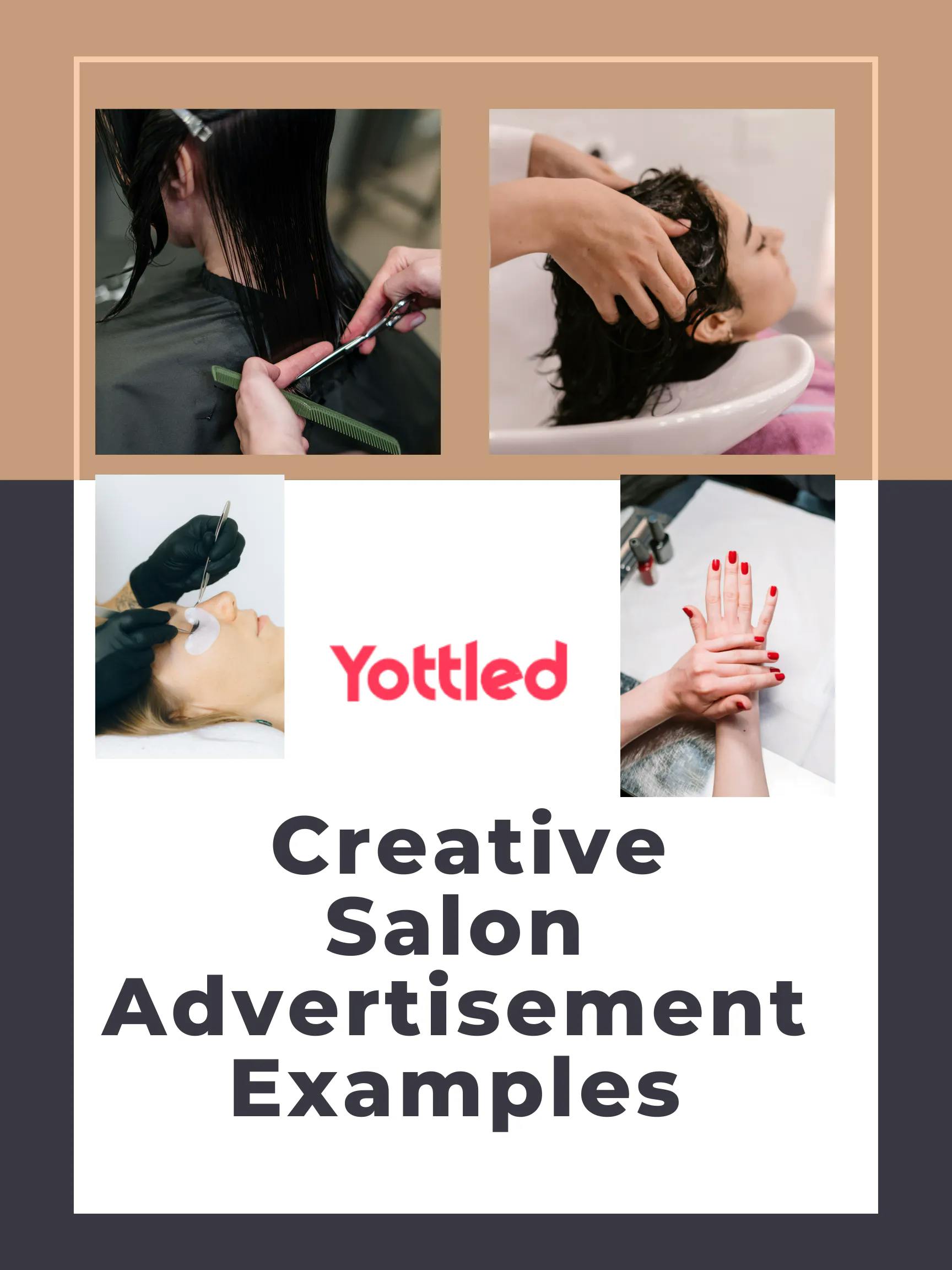 Salon Advertisement Examples