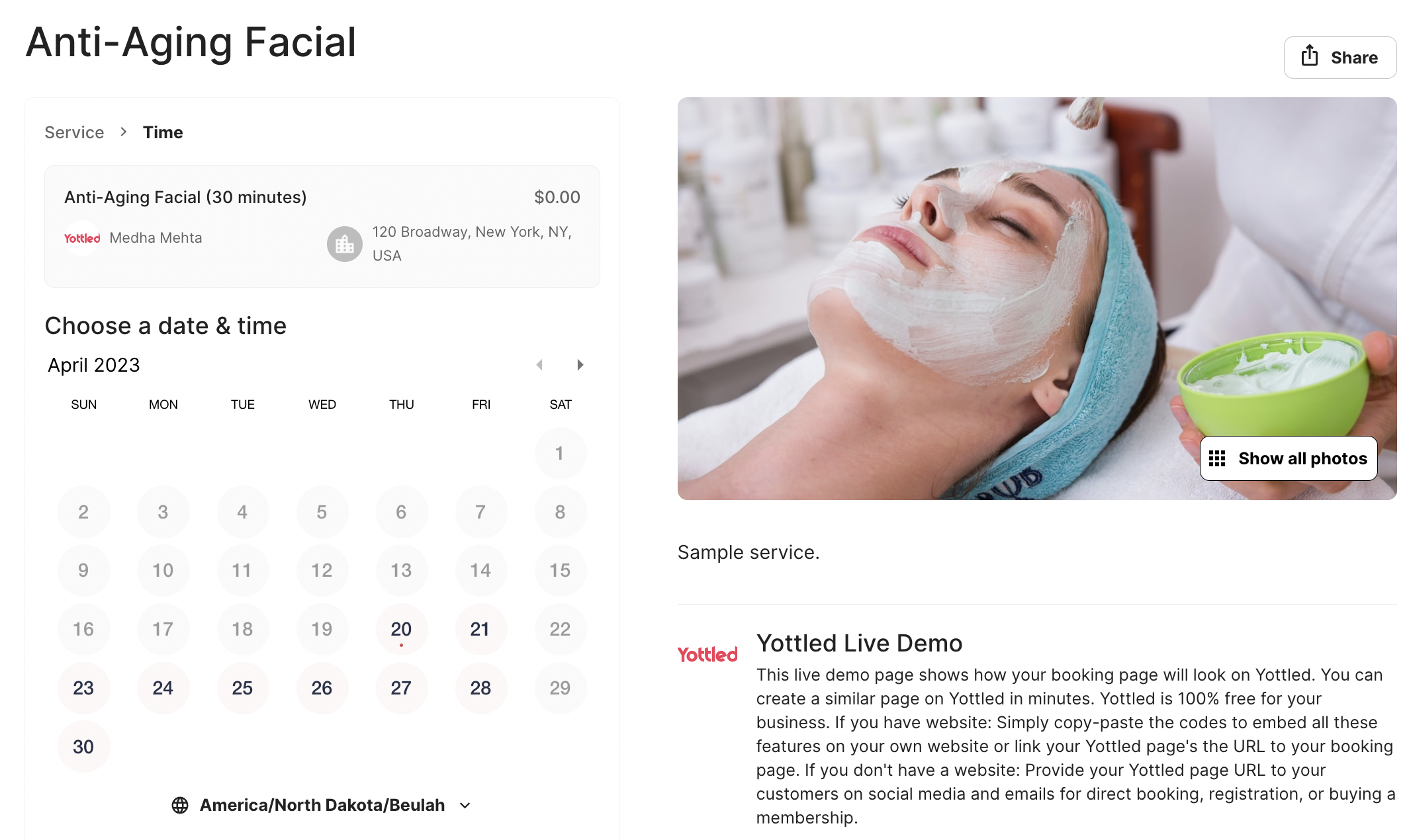 best booking system for estheticians