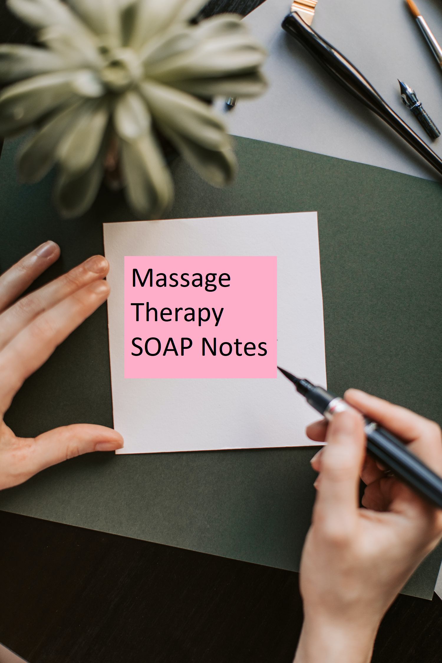 electronic soap notes massage therapy